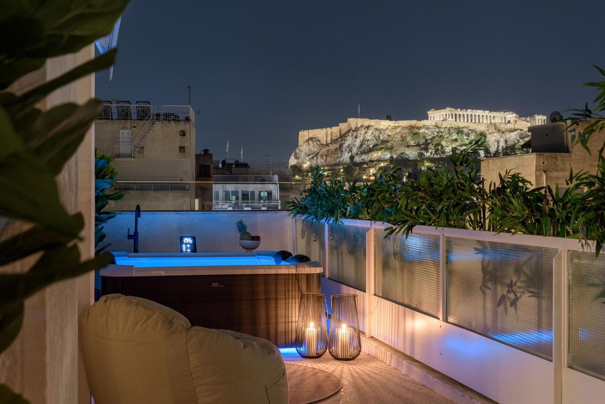Acropolis View Plunge Pool Loft *